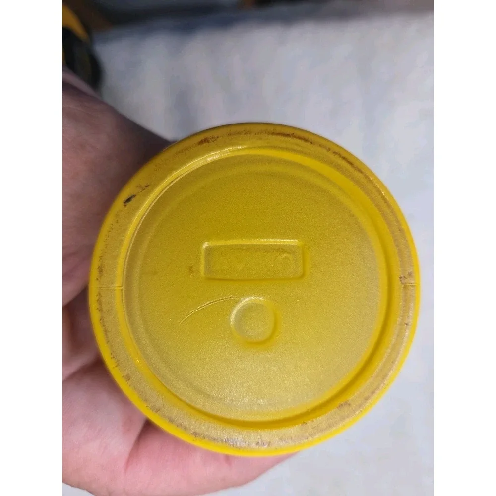 Vintage 1970s Avon Koffee Klatch Yellow Teapot Decanter Bottle Flower Basket